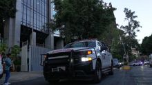 Elementos K9 y Fuerza de Tarea Zorros revisan Ciudad Judicial tras amenaza de bomba. Cuartoscuro / Archivo