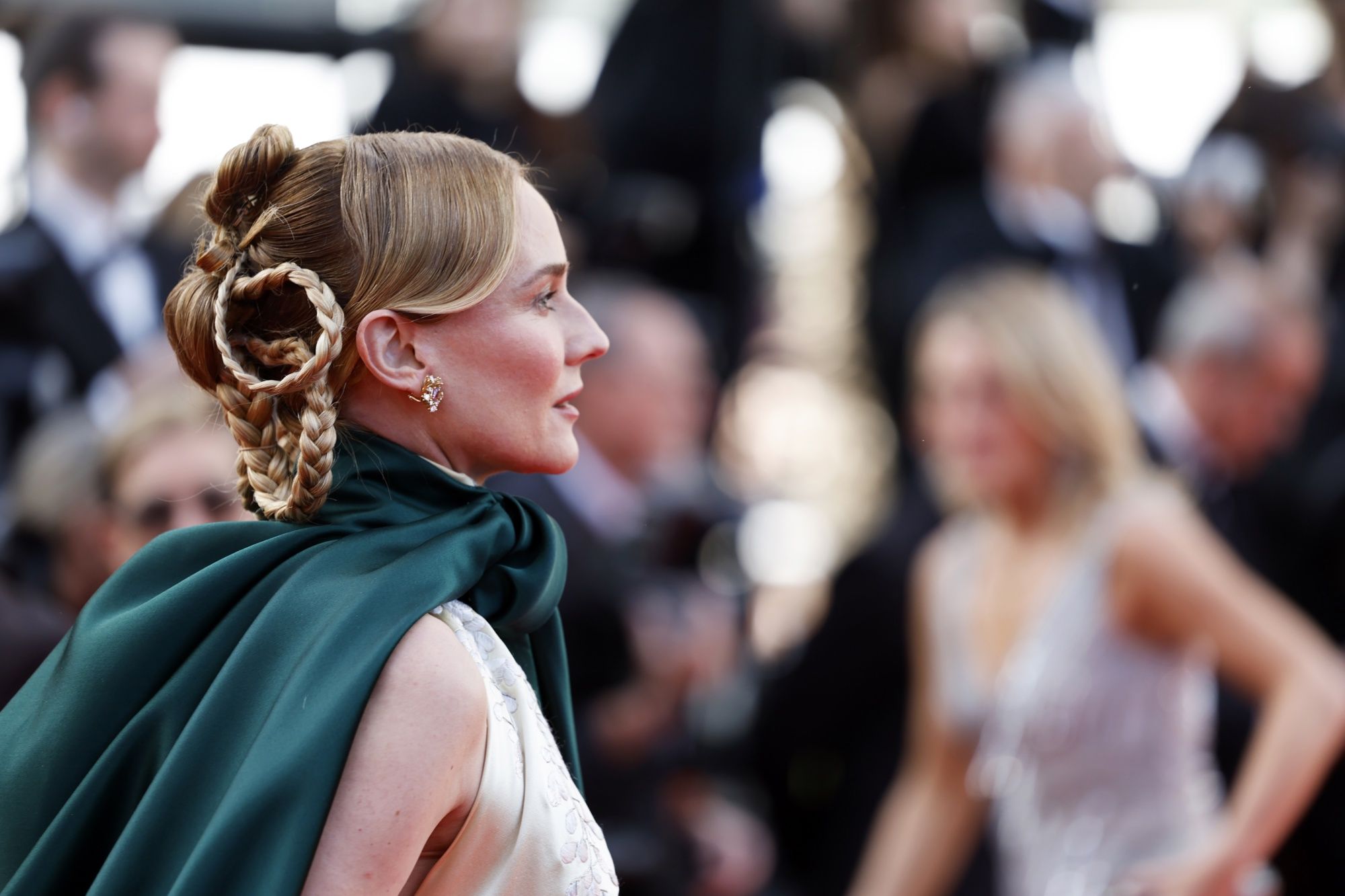 CANNES (Francia), 14/05/2026.- Diane Kruger asiste al estreno de Fatherland durante la 79ª edición del Festival de Cine de Cannes, en Cannes, Francia, el 14 de mayo de 2026. El festival se celebra del 12 al 23 de mayo de 2026. (Cine, Francia) EFE/EPA/SEBASTIEN NOGIER
