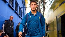 Sebastián Cáceres reapareció luego de una fractura en el pómulo. MexSport