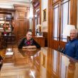La presidenta Claudia Sheinbaum Pardo, informó que Juan Carlos Carpio Fragoso fue designado como el nuevo director general de Pemex, en sustitución de Víctor Rodríguez Padilla (Foto: Cuartoscuro)