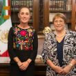 Claudia Sheinbaum y Michelle Bachelet Una alianza por el multilateralismo en la ONU (Foto EFE)