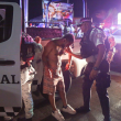 Motociclistas y autoridades se enfrentaron durante operativo en Acapulco. Cuartoscuro