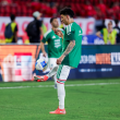 Edson Álvarez, Mateo Chávez y Jorge Sánchez ya trabajan en el CAR con la Selección Mexicana.