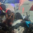Paramédicos atendieron a los lesionados tras el choque en Iztapalapa. Paramédicos atendieron a los lesionados tras el choque en Iztapalapa.