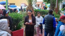 Azcapotzalco entrega de vivires Foto: Cortesía 
