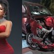 Paolita Suárez foto del accidente via X Paolita Suárez foto del accidente via X