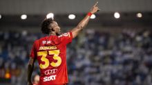 Quiñones marcó un triplete y se apropió del campeonato de goleo con 33 tantos. Instagram: @julianquinones33