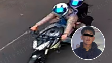 La SSC detuvo al presunto responsable de realizar disparos al aire mientras circulaba en motocicleta sobre Paseo de la Reforma.