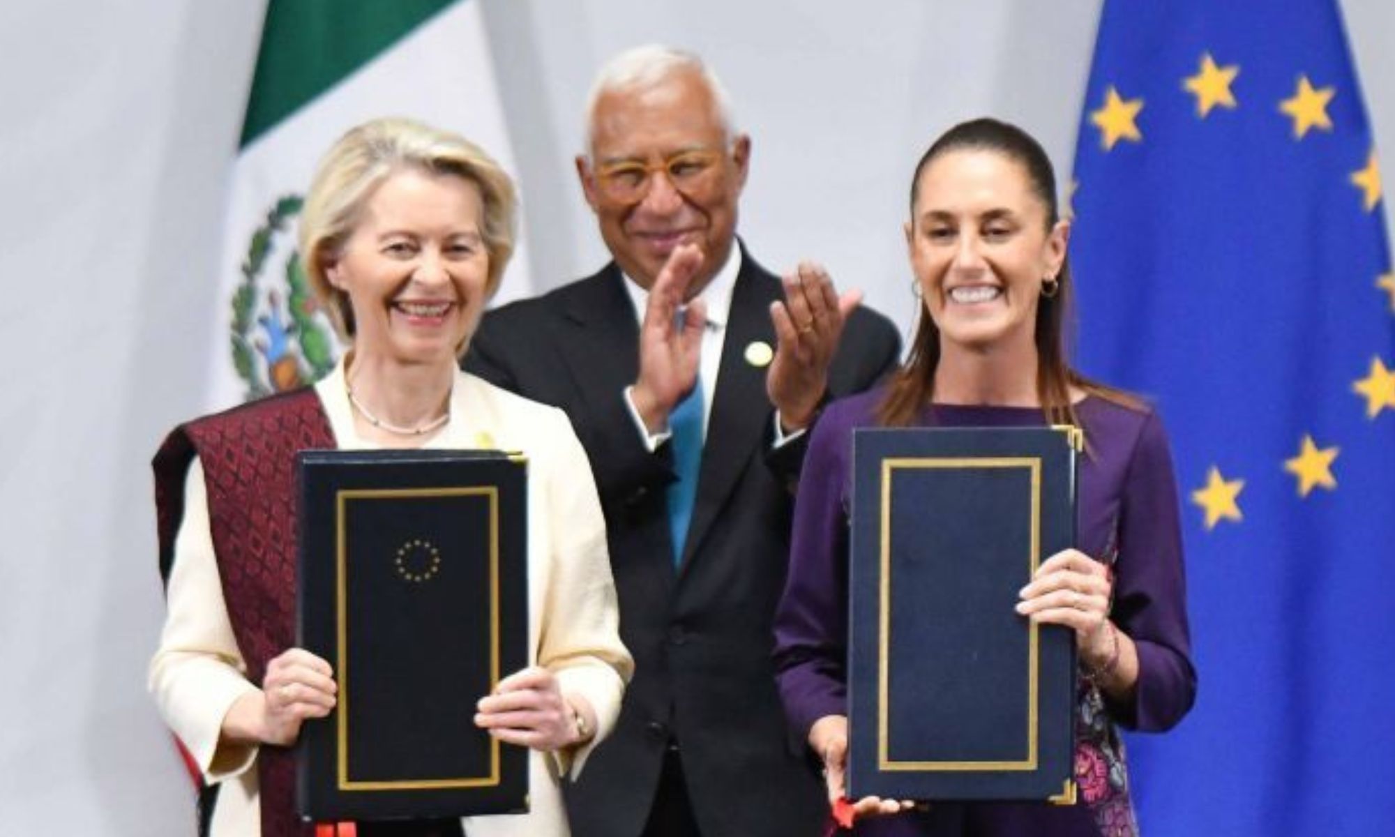Sheinbaum y Von der Leyen firman Acuerdo Global Modernizado