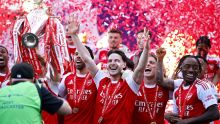Arsenal celebró la Premier con victoria y una noticia clave antes de la final de Champions