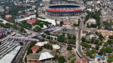 Alcaldía Coyoacán inicia censo con vecinos del Estadio Azteca. Cuartoscuro