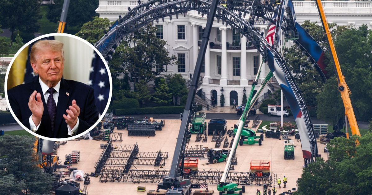 Instalan estadio en la Casa Blanca para función de la UFC por el ...