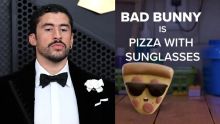 Bad Bunny dará vida a Pizza con lentes de sol