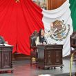 La Diputación Permanente, presidida por la diputada Martha Azucena Camacho Reynoso (morena)