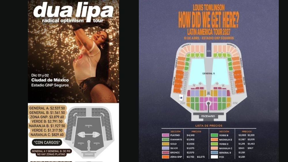 Comparación de precios Dua Lipa Stray City