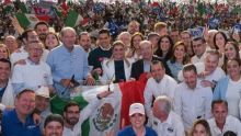 PAN cierra filas con Maru Campos en evento en Chihuahua. (Maru Campos X)