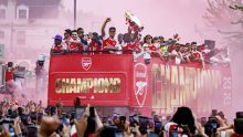 Arsenal celebra la Premier League: Un desfile histórico para un millón de fans (Foto EFE)
