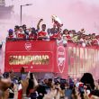 Arsenal celebra la Premier League: Un desfile histórico para un millón de fans (Foto EFE)