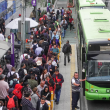 Filas de usuarios y unidades de RTP saturadas marcaron la jornada en la Línea 2 del Metro debido al cierre temporal de estaciones por obras rumbo al Mundial 2026. Cuartoscuro Filas de usuarios y unidades de RTP saturadas marcaron la jornada en la Línea 2 del Metro debido al cierre temporal de estaciones por obras rumbo al Mundial 2026. Cuartoscuro