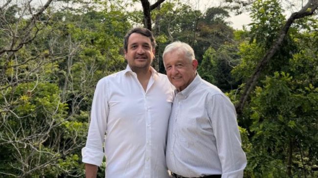 El expresidente Andrés Manuel López Obrador reapareció en una fotografía compartida en redes sociales por su hijo, Andrés Manuel López Beltrán (Instagram)
