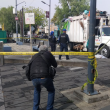Un hombre en situación vulnerable murió tras caer de un camión recolector de basura en la colonia Doctores. El accidente ocurrió sobre Doctor Vértiz y Doctor Durán. @HalconOnce