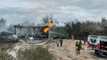 Explota un sitio de almacenamiento de pipas de gas en Puebla (especial)