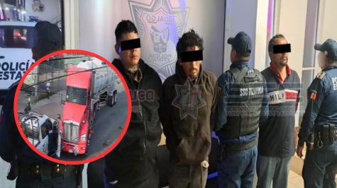 Persecución en Hidalgo deja detenidos, combustible asegurado, policías heridos y una decena de vehículos dañados