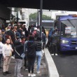Usuarios continúan enfrentando complicaciones en Calzada de Tlalpan debido al cierre de varias estaciones de la Línea 2 del Metro. Cuartoscuro