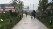 La obra, un corredor peatonal y ciclista construido sobre las vías de la Línea 2 del Metro, representa un cambio de paradigma en el uso del espacio público al elevar un parque sobre el tránsito vehicular (Foto: Especial)