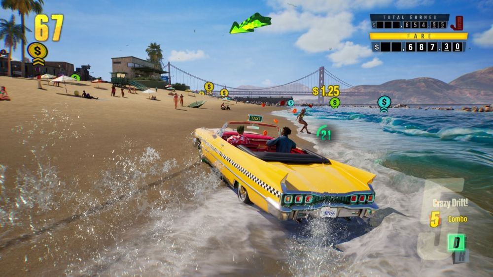 Captura de pantalla Crazy Taxi | Sega Latam Captura de pantalla Crazy Taxi | Sega Latam