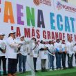 Azucena Cisneros encabezó mega faena de limpieza