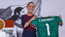 La presidenta Claudia Sheinbaum abanderará este lunes 8 de junio a la Selección Mexicana (Foto Cuartoscuro)