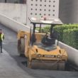 El hundimiento se localizó en la rampa de acceso vehicular que conduce al área de salidas de la Terminal 2, afectando el tramo que comprende de las puertas 5 a la 8 (Foto: Especial) El hundimiento se localizó en la rampa de acceso vehicular que conduce al área de salidas de la Terminal 2, afectando el tramo que comprende de las puertas 5 a la 8 (Foto: Especial)