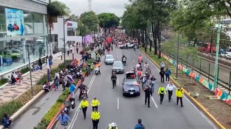 Caos vial en el sur de la CDMX: Marcha de la CNTE colapsa Tlalpan y el Tren Ligero Caos vial en el sur de la CDMX: Marcha de la CNTE colapsa Tlalpan y el Tren Ligero