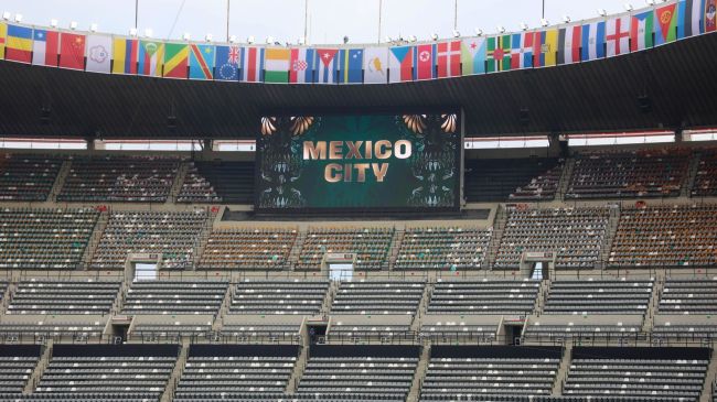 El Estadio Ciudad de México se encuentra listo para que el día de mañana se lleve a cabo la inauguración de la Copa del Mundo 2026. Moises Pablo Nava / Cuartoscuro
