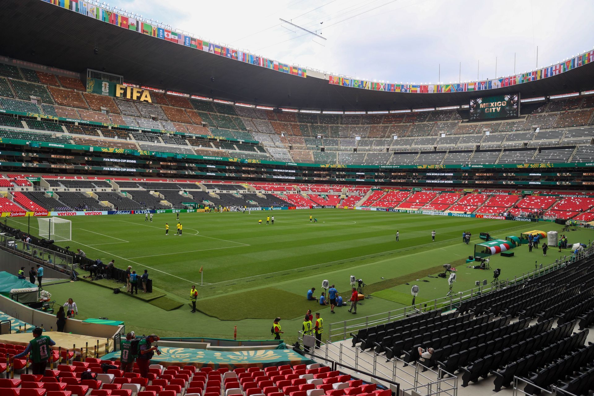 Conocido históricamente como Estadio Azteca, el recinto deportivo fue cerrado por años para las remodelaciones. Moises Pablo Nava / Cuartoscuro