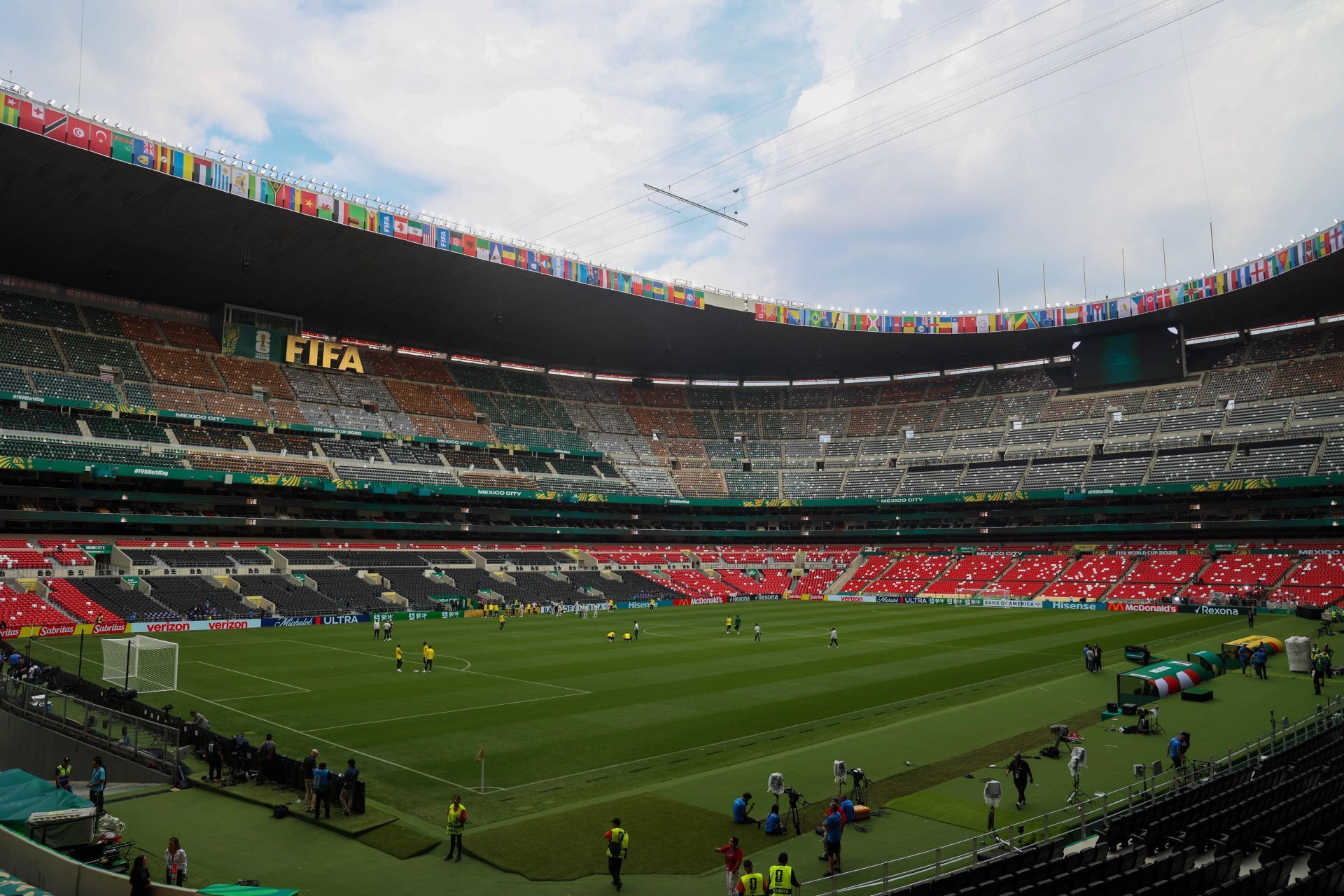 Un coincidencia es que la Selección Mexicana y la Selección de Sudáfrica serán los encargados del juego inaugural, tal como ocurrió en 2010. Moises Pablo Nava / Cuartoscuro