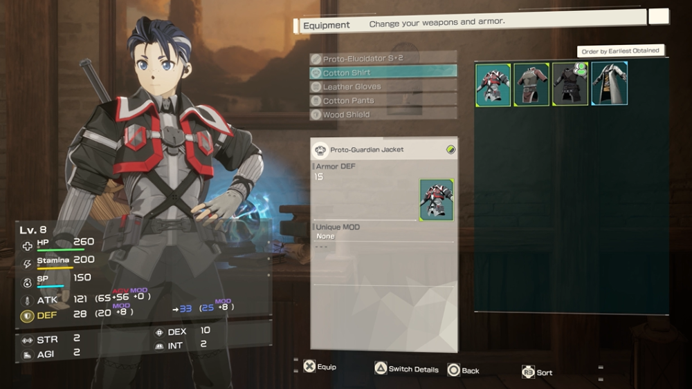 Echoes of Aincrad | captura de pantalla de Bandai Namco