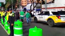 Cierres viales en Tlalpan a la altura de Taxqueña por movilizaciones. (SSC)