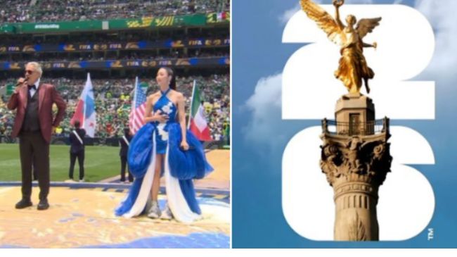 El tenor italiano y la estrella del K-pop unieron sus voces Foto: Especial