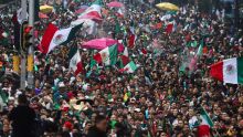 Concanaco estima derrama de mil 200 mdp por triunfo de México. (Cuartoscuro)