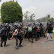 Durante las protestas ocho personas fueron detenidas y cuatro más presentadas ante un juez cívico. Foto Cuarto Oscuro Durante las protestas ocho personas fueron detenidas y cuatro más presentadas ante un juez cívico. Foto Cuarto Oscuro