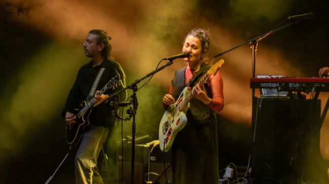 Bôa en directo desde Teatro Metropólitan, CDMX (Foto: Isaí Márquez)