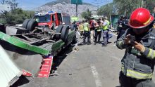 El saldo preliminar es de 15 personas heridas, incluyendo a un menor de edad, quienes recibieron atención por parte de cuerpos de emergencia de Tlalnepantla, Ecatepec y la capital del país (Foto: Especial)