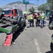 El saldo preliminar es de 15 personas heridas, incluyendo a un menor de edad, quienes recibieron atención por parte de cuerpos de emergencia de Tlalnepantla, Ecatepec y la capital del país (Foto: Especial)