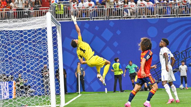 Vozinha, guardameta de Cabo Verde, fue un muro ante La Furia española (Mexsport) Vozinha, guardameta de Cabo Verde, fue un muro ante La Furia española (Mexsport)