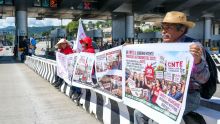 Los líderes sindicales manifestaron su descontento con que las posturas gubernamentales sobre el rumbo de las mesas de negociación se comuniquen únicamente a través de las conferencias de prensa matutinas (Foto: Cuartoscuro)