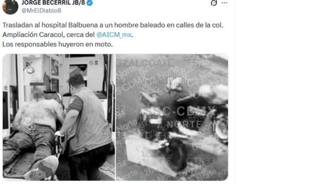 balean hombre en Ampliación Caracol cerca del AICM balean hombre en Ampliación Caracol cerca del AICM
