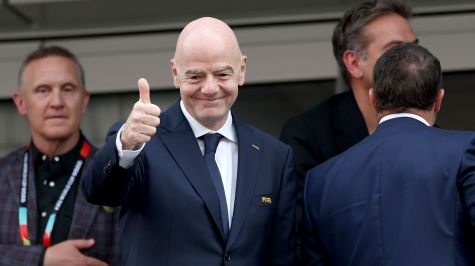 Gianni Infantino celebra el histórico debut de Irán en el Mundial 2026 (EFE)