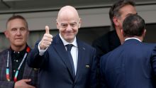 Gianni Infantino celebra el histórico debut de Irán en el Mundial 2026 (EFE)